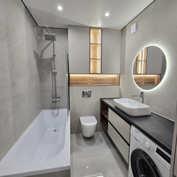 МАНХЕТТЕН/ОЗЕРО/стильна квартира з кухнею-студією