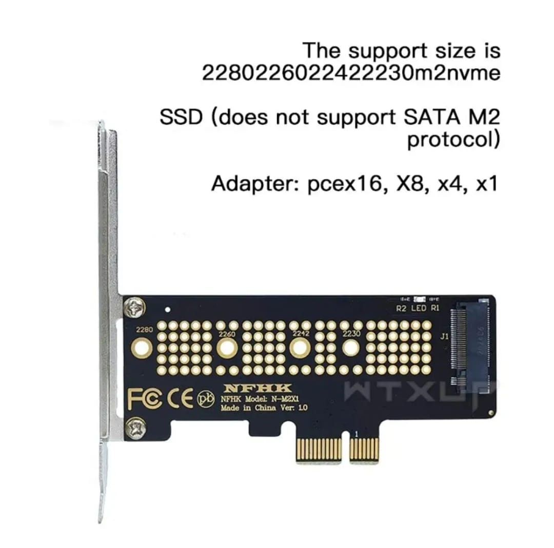 Последний шанс для pcie x1 ( nvme )