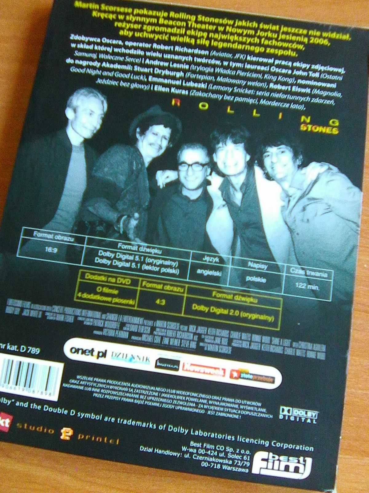 Rolling Stones w blasku swiateł DVD