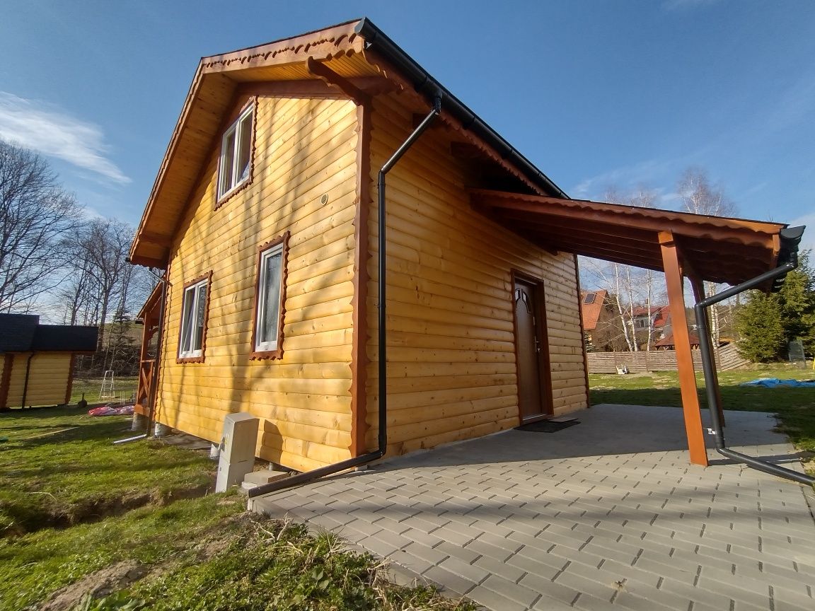 Domki szkieletowe  35 m na zgłoszenie producent pół bal