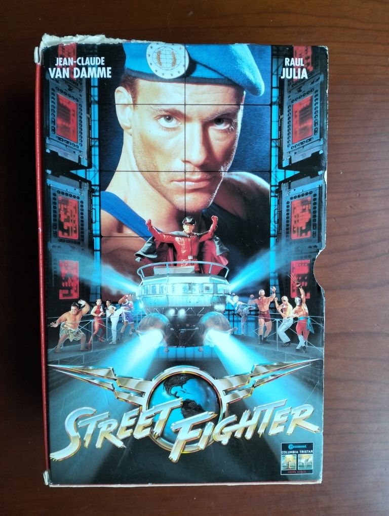 Pack VHS Van Damme Street Fighter + Universal Soldier versão francesa