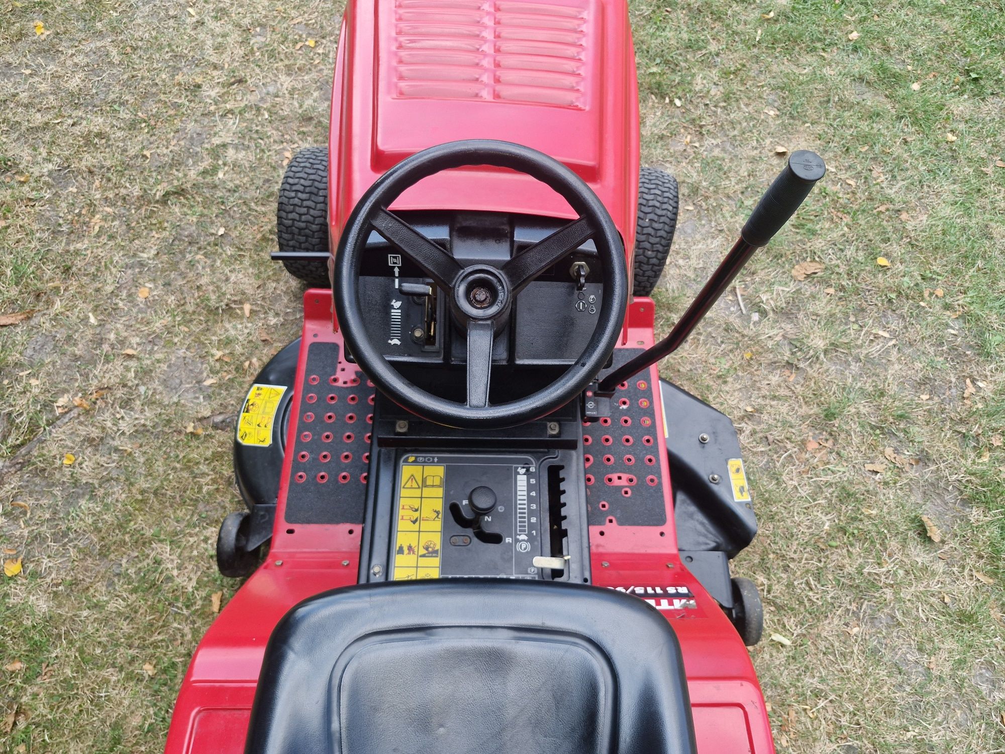 Traktorek kosiarka MTD RS 115/96