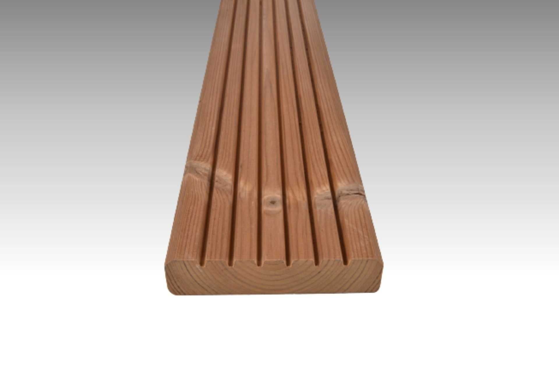 Deski tarasowe 26x116 mm termo sosna deska thermo Gładka Ryflowana