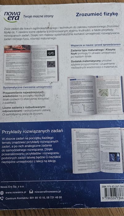 Zrozumieć fizykę. Zbiór zadań dla liceum ogólnokształcącego i techniku