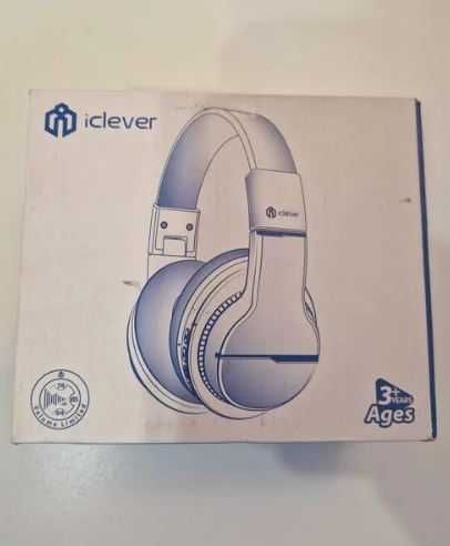 Nauszne słuchawki Bluetooth dla dzieci -iClever- ograniczona głośność!