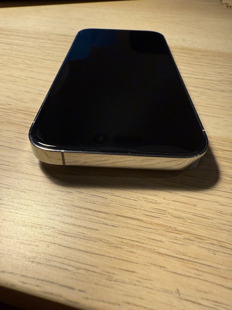 Iphone 14 pro, branco, usado 128gb