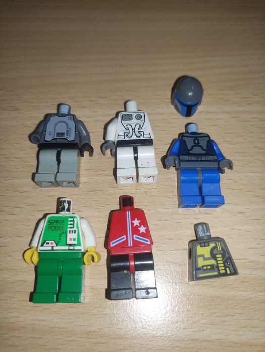 LEGO ludziki korpusy mix pamperki