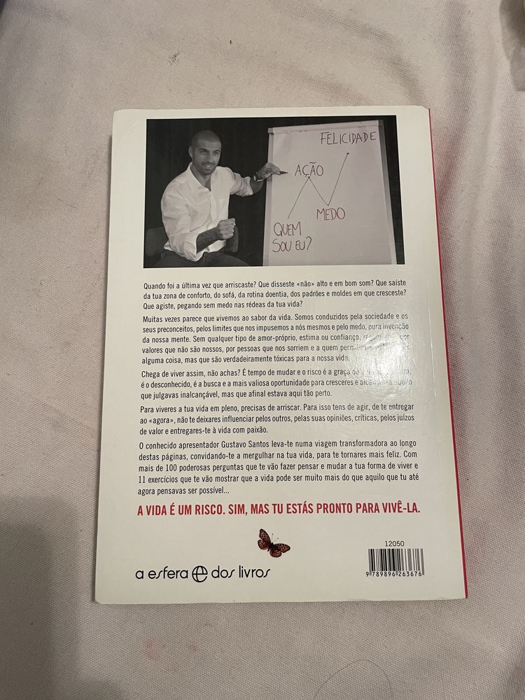 Livro Arrisca-te a Viver
