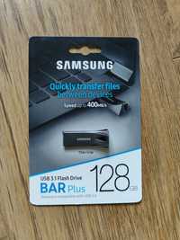 Okazja! Nowy Pendrive Samsung BAR Plus 128 GB USB 3.1 Tytanowa Szarość