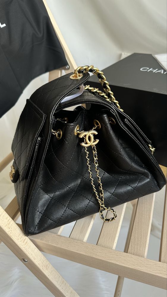 Сумка Chanel 25 преміум натуральна шкіра