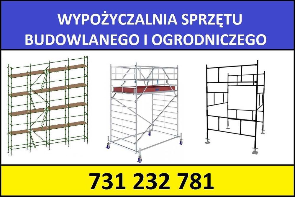 Rusztowanie aluminiowe Wynajem
