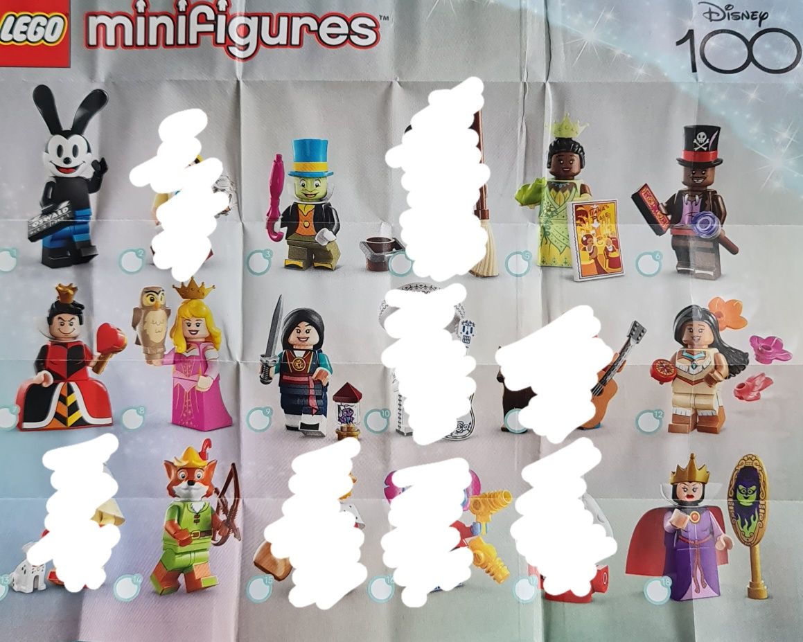 Lego series 25, 22, 17, Disney 100, Marvel