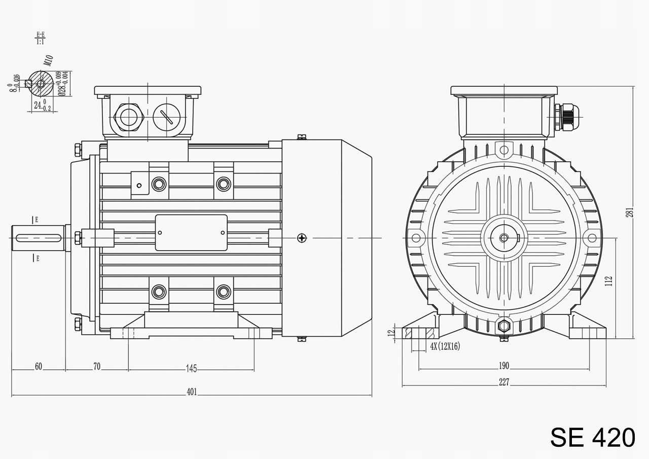 Silnik elektryczny Kupczyk 5,5 KW 7,5 KM 3fazy 400V 2850RPM