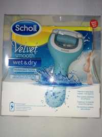 Scholl: Velvet Smooth, Weet & Dry, lima para pés molhados e secos.