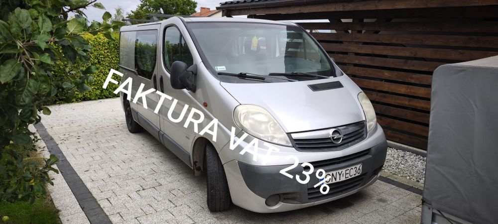 Opel Vivaro brygadówka 6 osób 2.0 CDTI