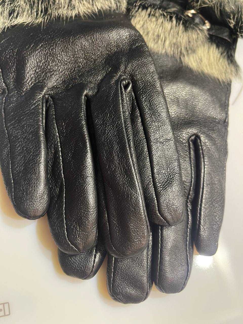 Кожаные перчатки итальянские натуральные