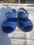 Sandały unisex, Adidas, 22 rozmiar, niebieski
