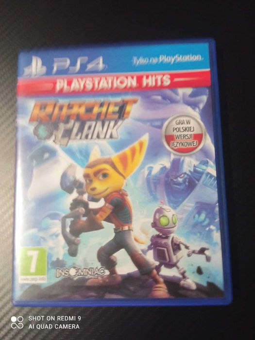 Gra RatchetIClank na konsole Playstation4.