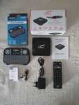 SMART BOX TV ANDROID 11 - 4K + Bezprzewodowa klawiatura Mini