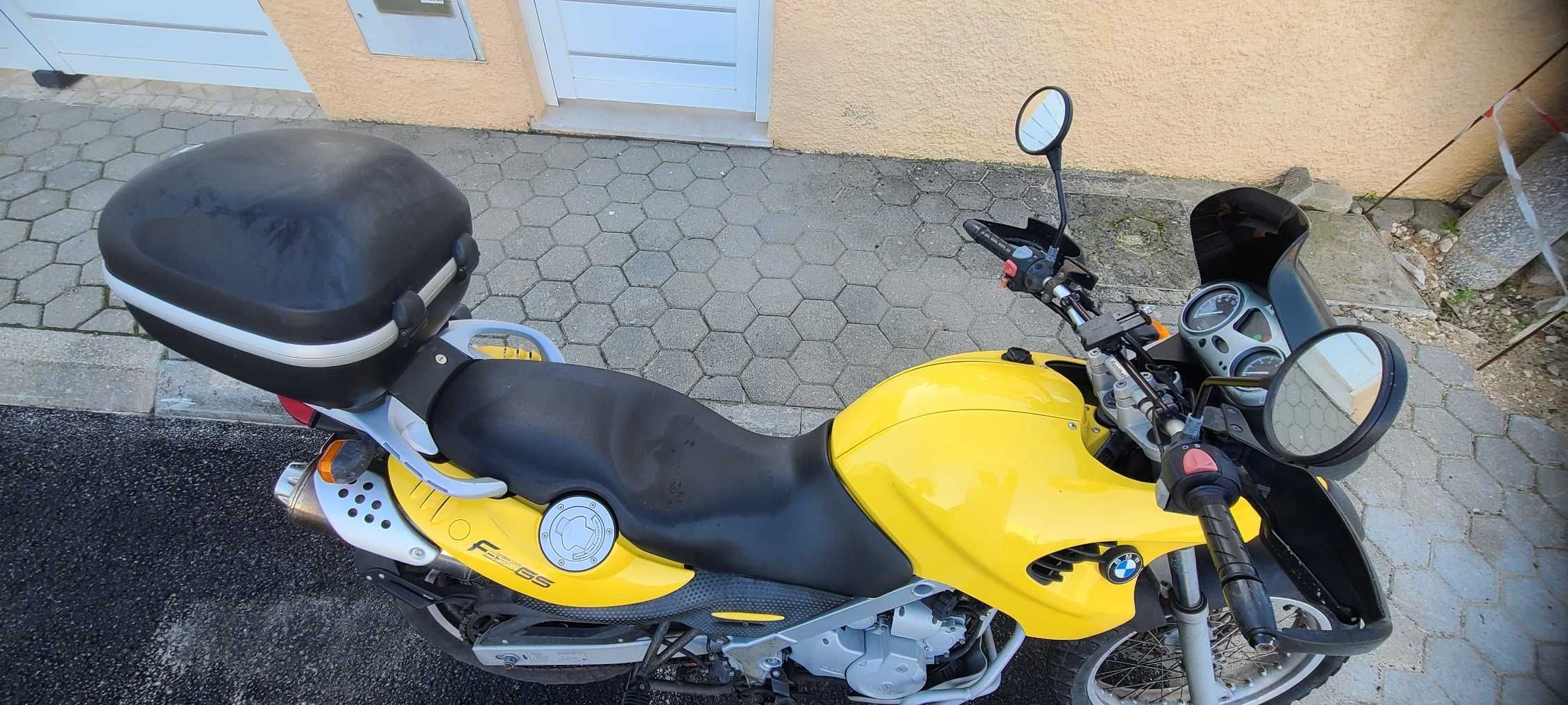 BMW F 650 GS Amarela
