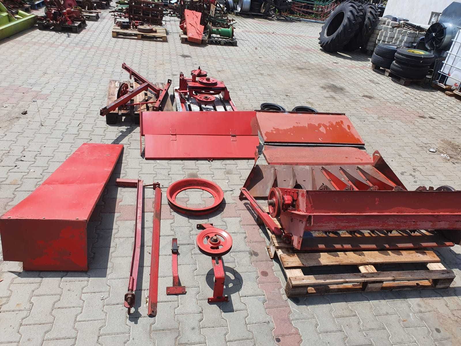 Rozdrabniacz sieczkarnia do kombajnu Bizon Super S056 komplet