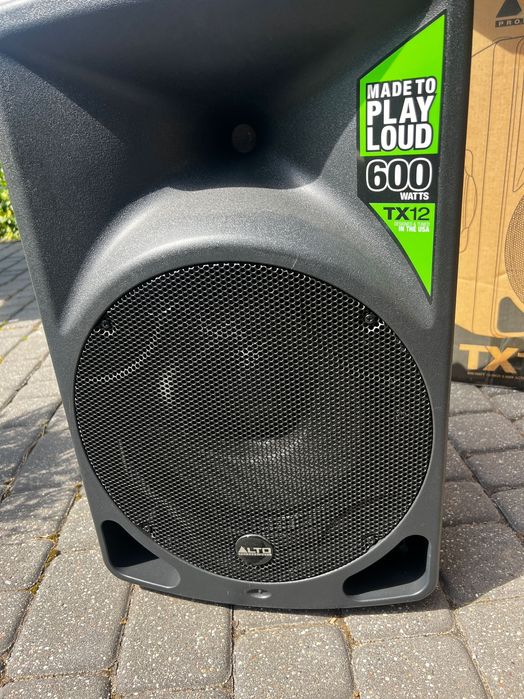2 x Kolumny Alto TX12 600W + mikser Navox M4