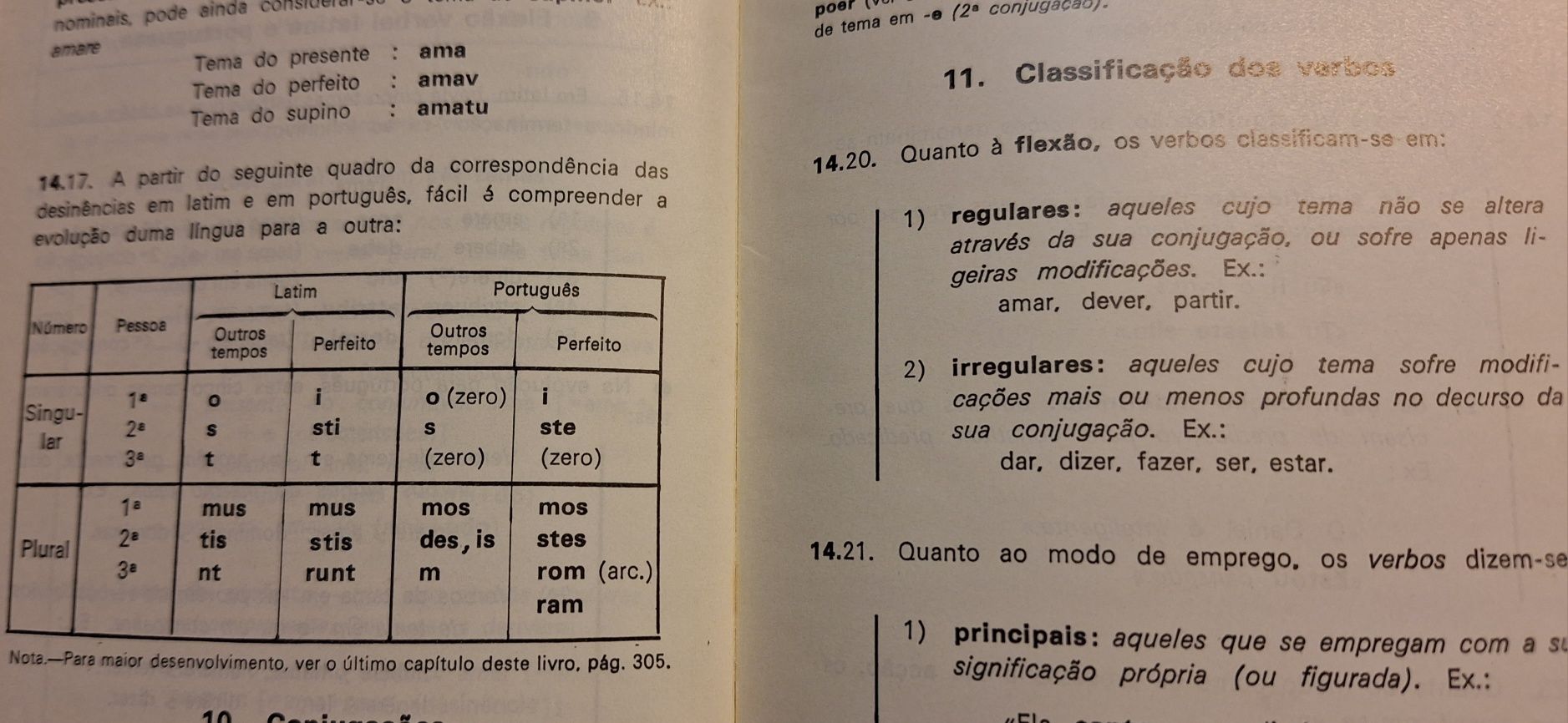 Manual escolar de português anos 70