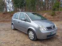 Vauxhall Meriva 1.6 Gasolina Matrícula Reino Unido volante à direita