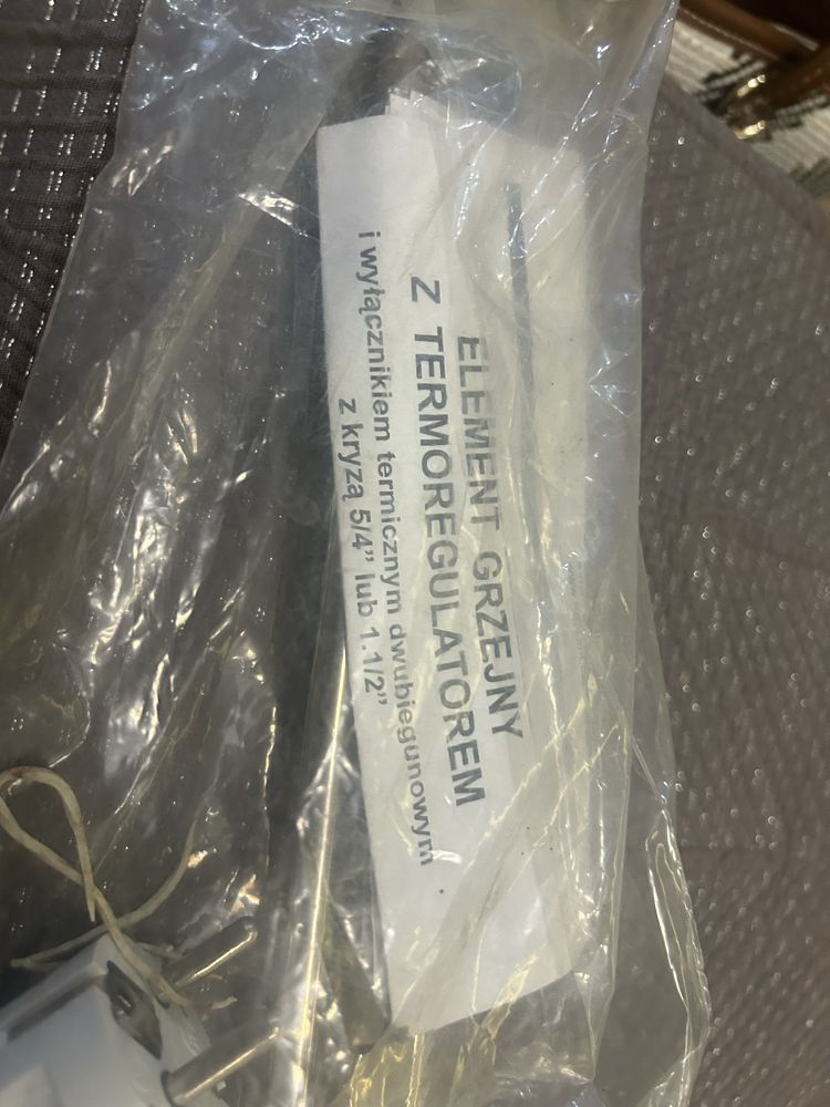 Grzałka z termoregulatorem nowa
