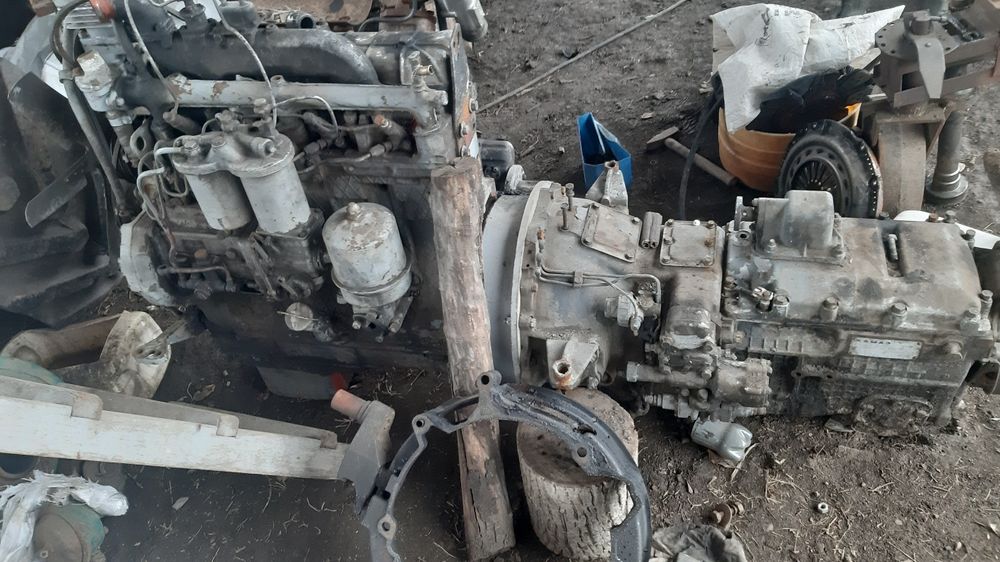 Двигун смд 23 та коробка Камаз