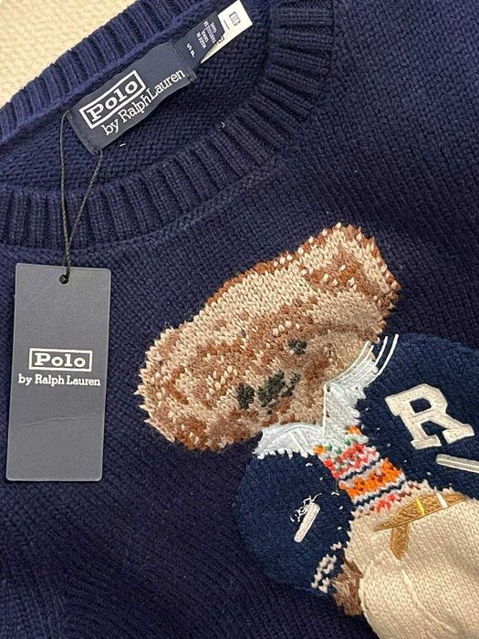 Hit Sweterki Ralph Lauren Misie Bear! Różne kolory OD RĘKI XS S M L