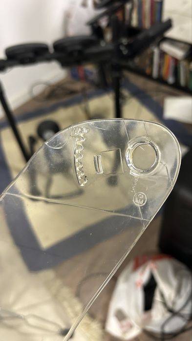 Viseira capacete shoei cx-1 (nova)