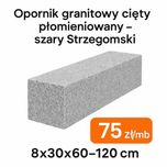 opornik granitowy 8x30x60-120