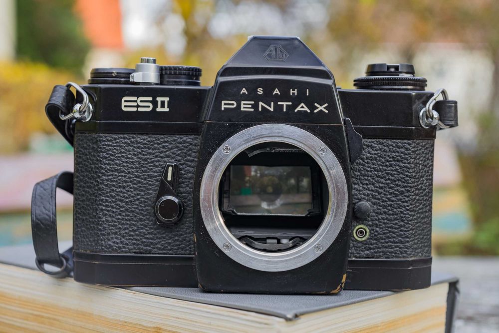 Pentax ESII Electro Spotmatic m42 aparat analogowy lustrzanka futerał