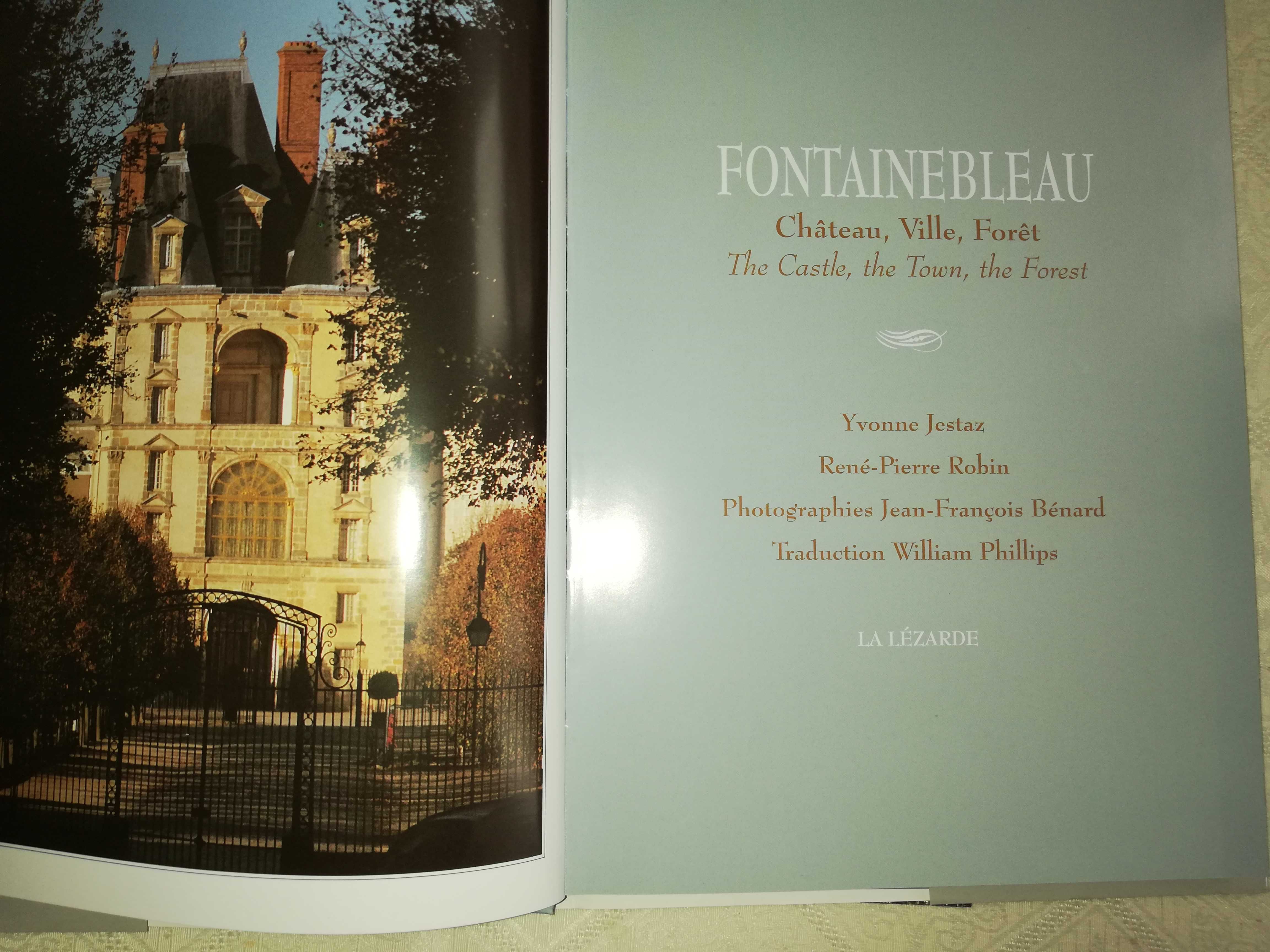 Album Fontainebleau - wydanie w języku francuskim i angielskim