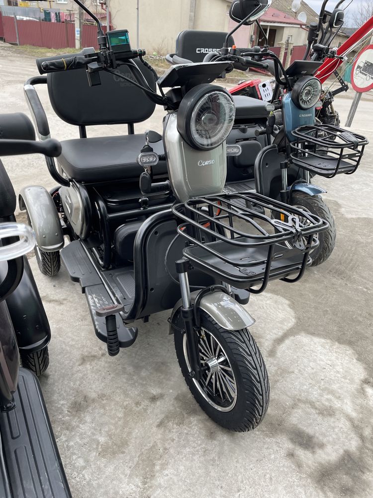 Доставка безкоштовна Електротрицикл Corso Fada Forte femili crocer