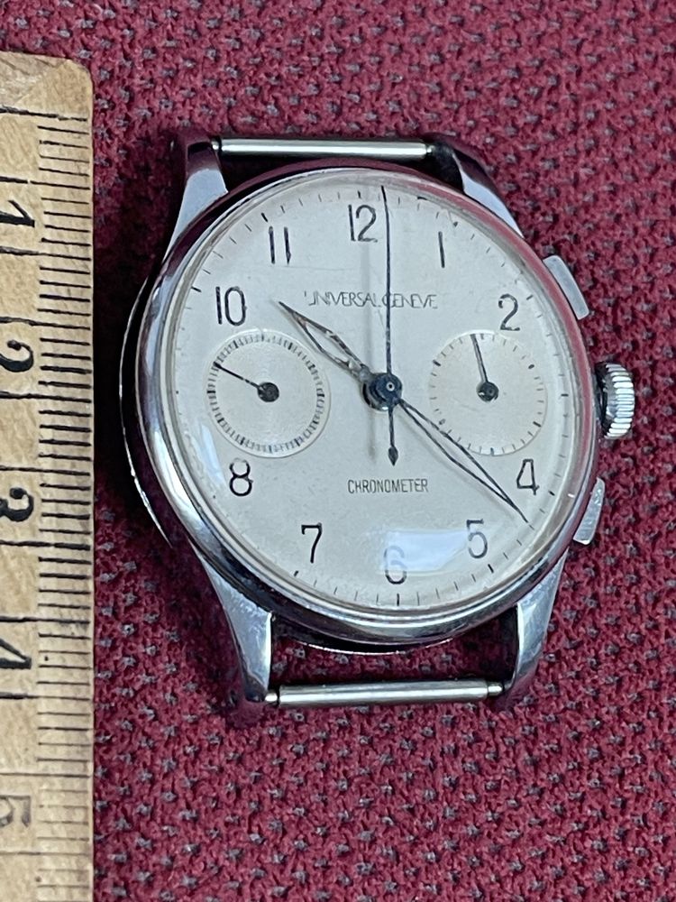 Zegarek Universal Geneve 285. Chronometer do Naprawy