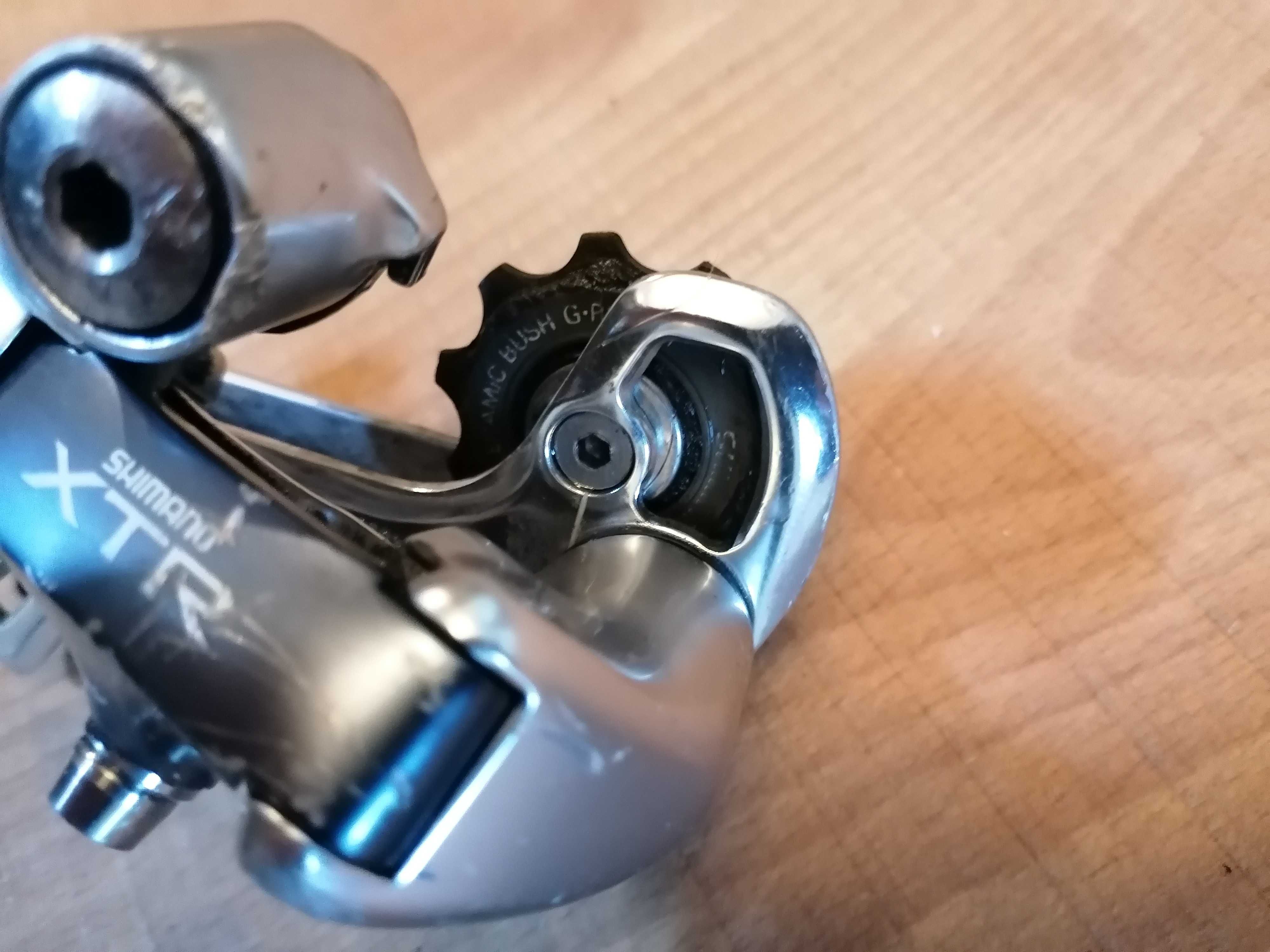 przerzutka tył Shimano XTR M900, 3x8 retro VINTAGE