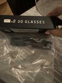 Okulary 3d samsung 2pary nowe