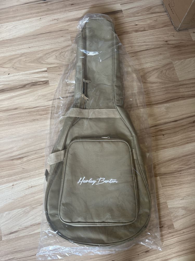 Gitara elektroakustyczna Harley Benton GS-Travel-E Mahogany + torba
