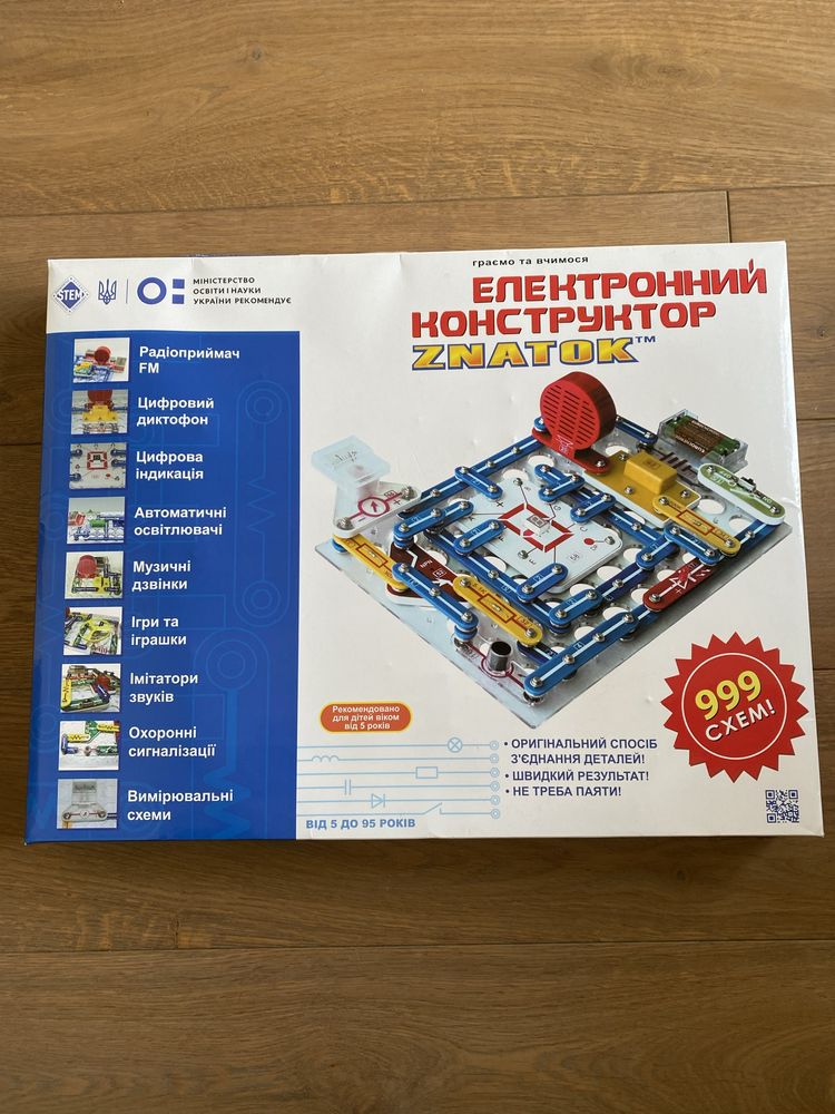 Конструктор Znatok 999 схем