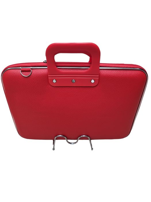 Torba czerwona na laptop
