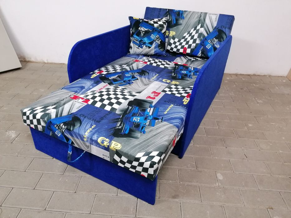 Fotel z funkcją spania dwie długość spania amerykanka sofa dla dzieci