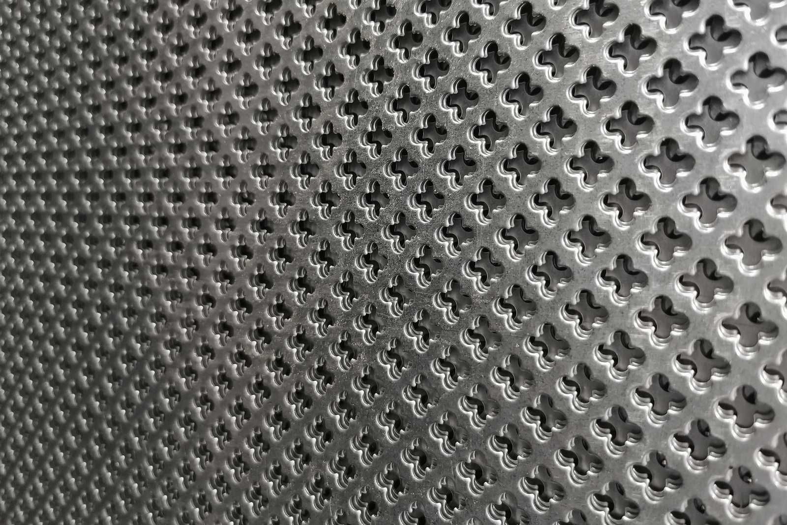 Blacha perforowana ozdobna Lvl KRZYŻYK SUROWA OCYNK METALTECH Września