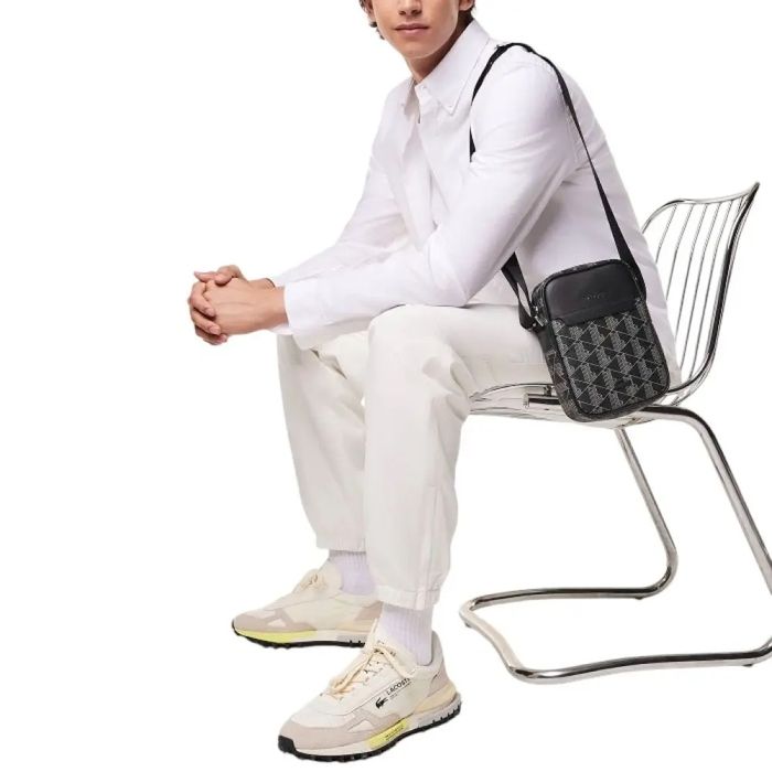 ОРИГІНАЛ! Lacoste Monogram оригінальна чоловіча сумка