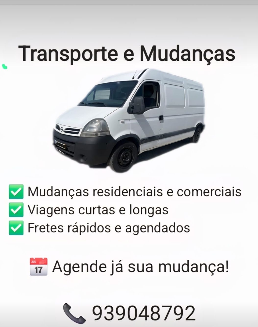 Transportes e mudanças