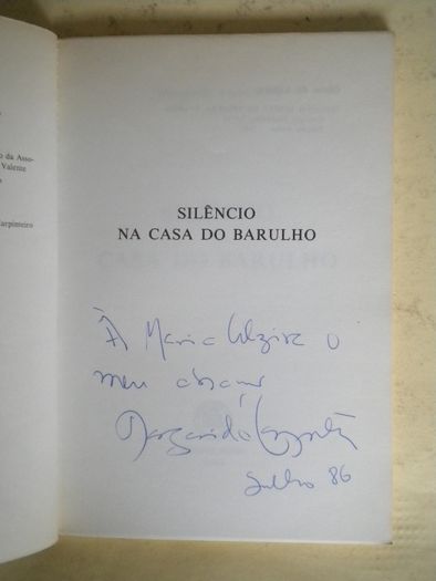 Silêncio na casa do barulho de Margarida Carpinteiro