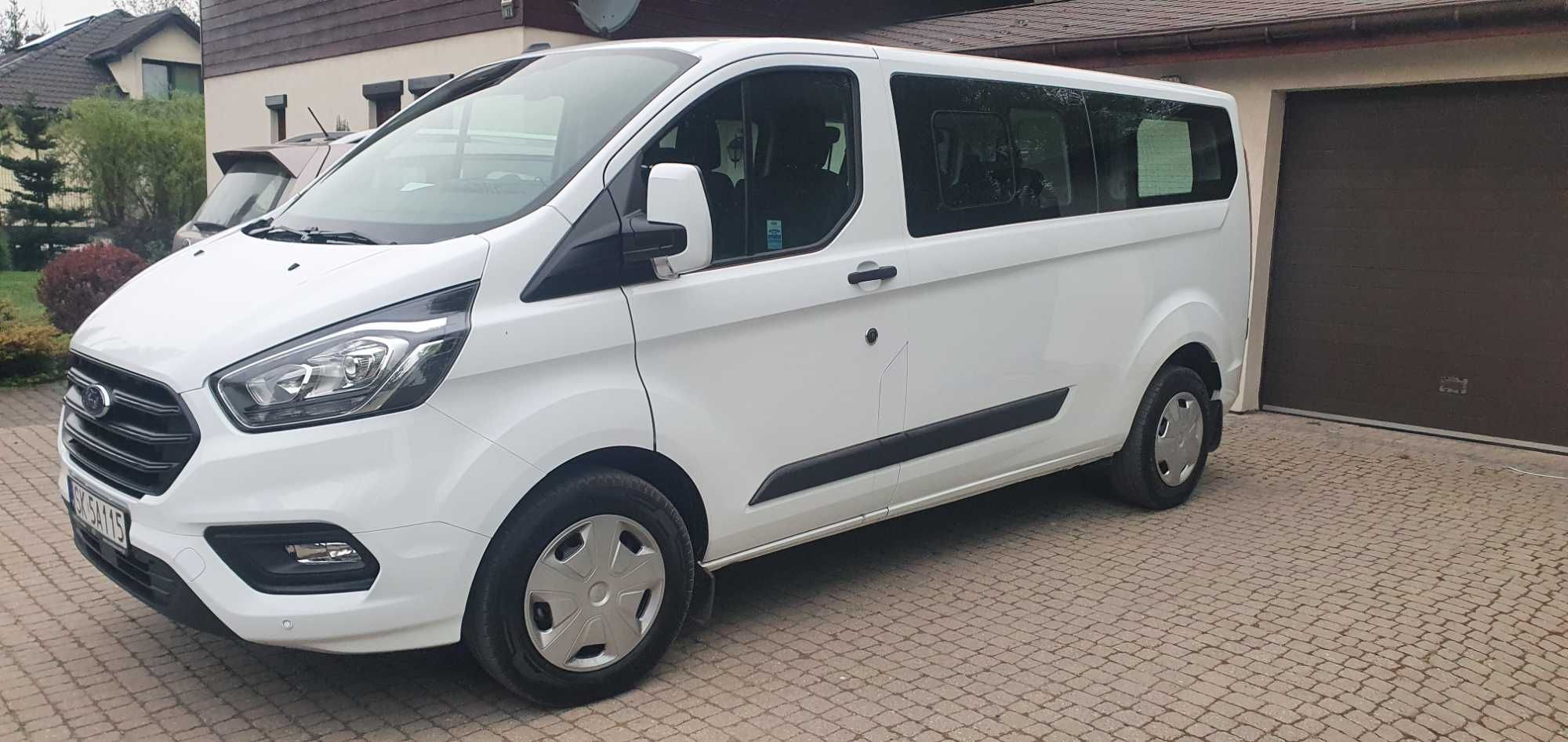 przewóz osób, wynajem busa 9 osobowego