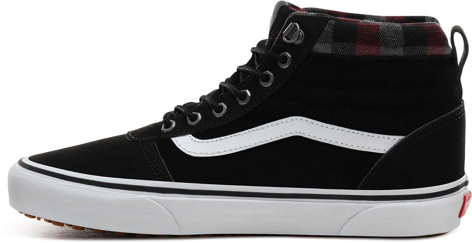 Vans Ward Hi Mte Preto/Plaid