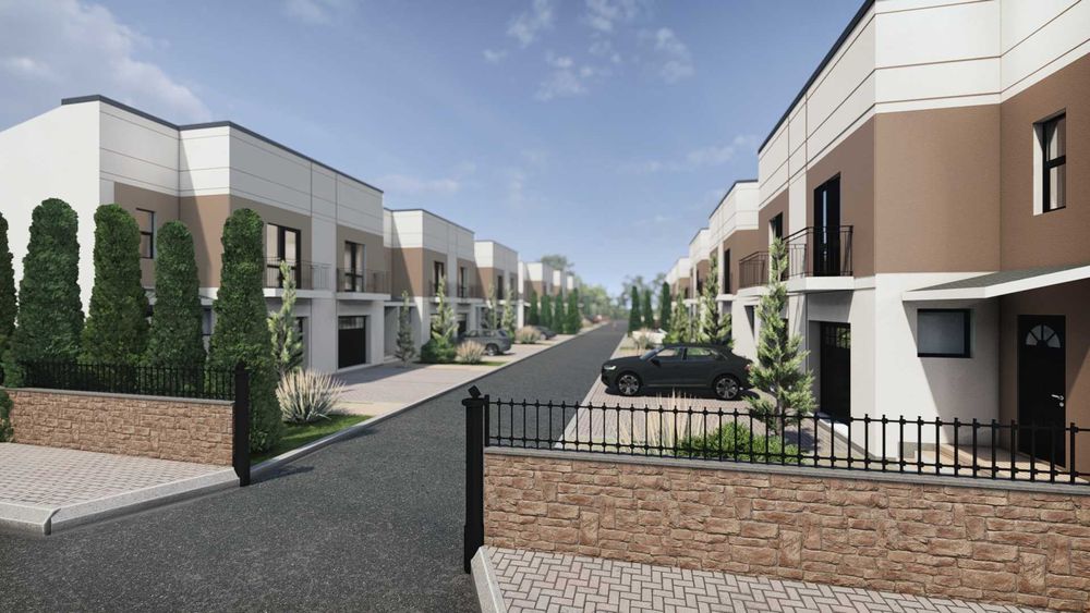 Сучасний таунхаус з ГАРАЖЕМ та власною ДІЛЯНКОЮ!